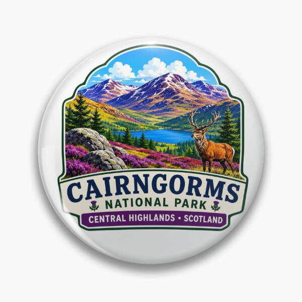 Item preview, Cairngorms National Park, Central Highlands, Scotland designed and sold by Myra365Art.