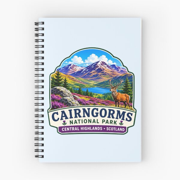 Item preview, Cairngorms National Park, Central Highlands, Scotland designed and sold by Myra365Art.