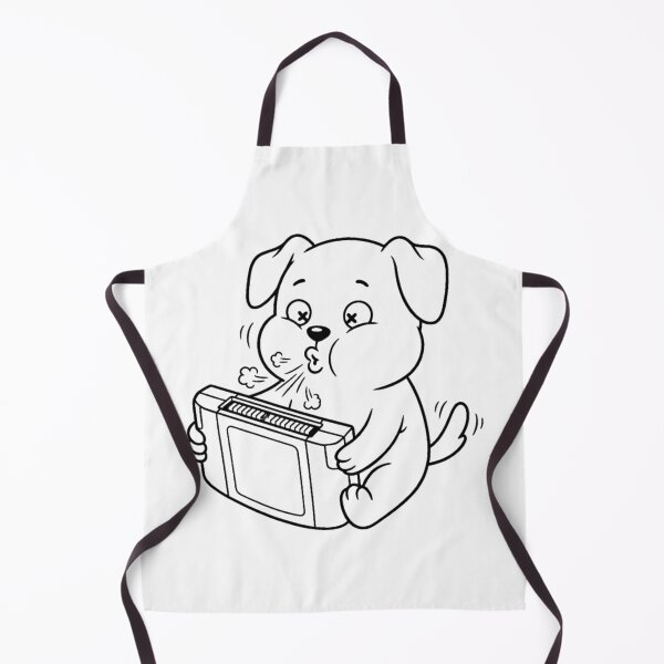 Item preview, Blowing the Game Cartridge - Funny Retro Gamer Dog designed and sold by yodaddydesigns.