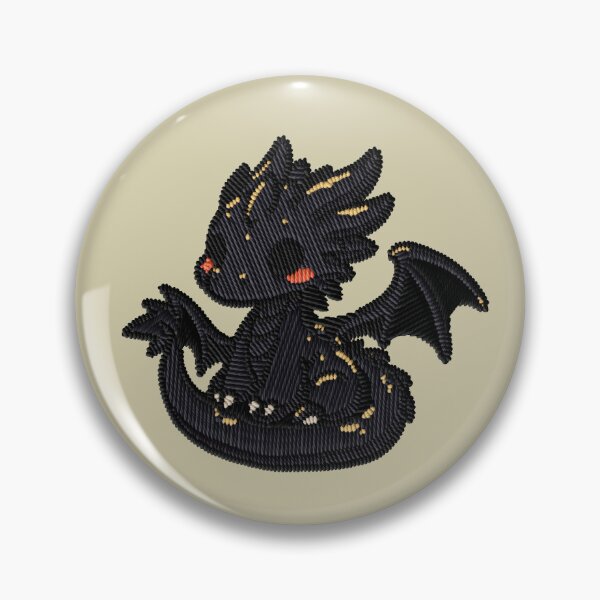 Item preview, Tairn Embroidery Dragon – Fourth Wing Inspired Fantasy designed and sold by · GAMING SOUL ·.