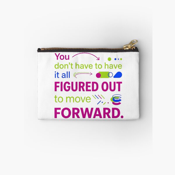 Item preview, You Don't Have to Have It All Figured Out to move forward - Typographic Quotes designed and sold by Firmansyahnw.