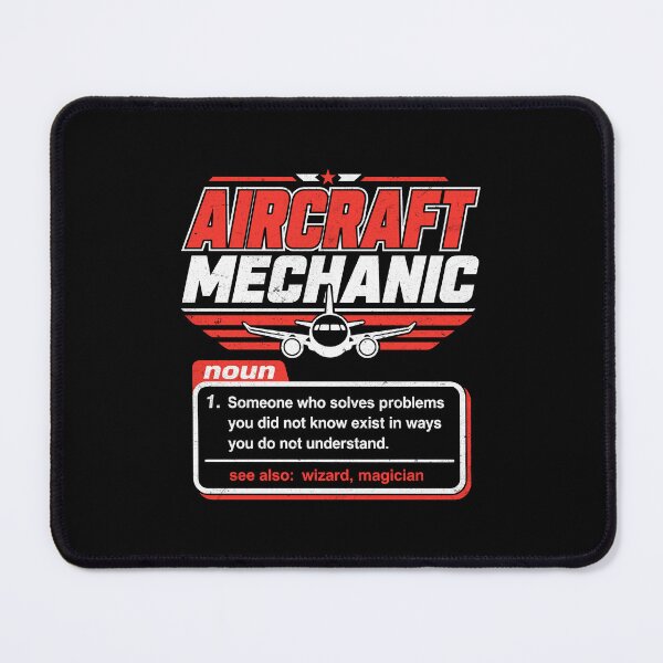 Item preview, Aircraft Mechanic Definition Airplane Technician designed and sold by Randomera.
