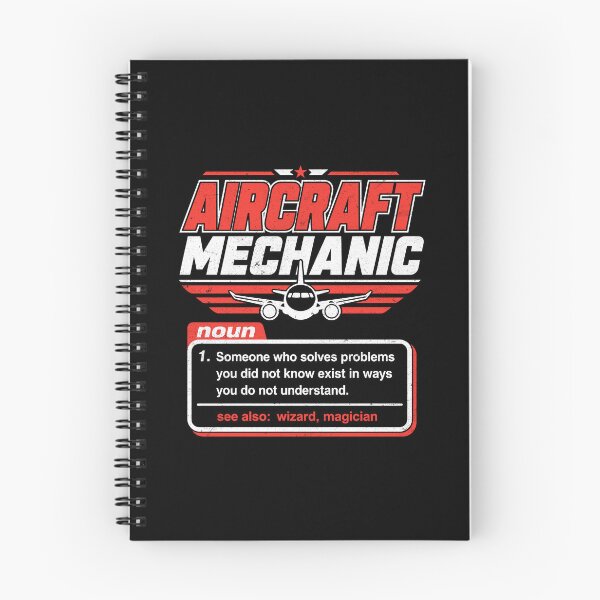 Item preview, Aircraft Mechanic Definition Airplane Technician designed and sold by Randomera.