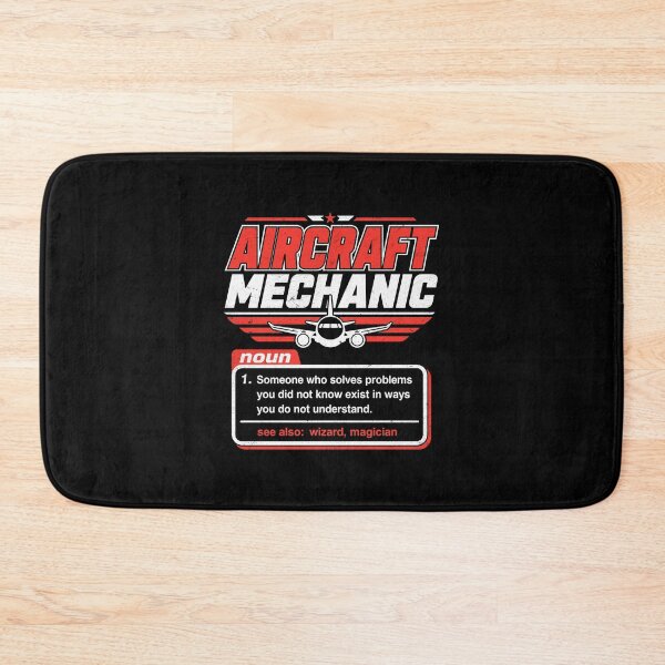 Item preview, Aircraft Mechanic Definition Airplane Technician designed and sold by Randomera.