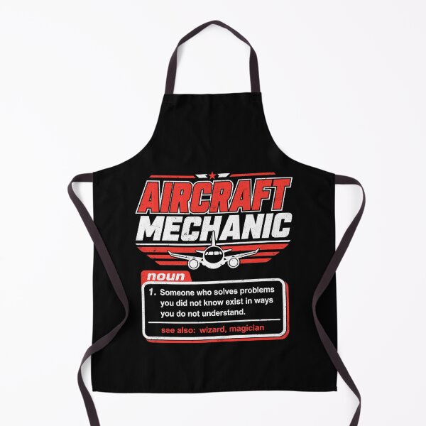 Item preview, Aircraft Mechanic Definition Airplane Technician designed and sold by Randomera.