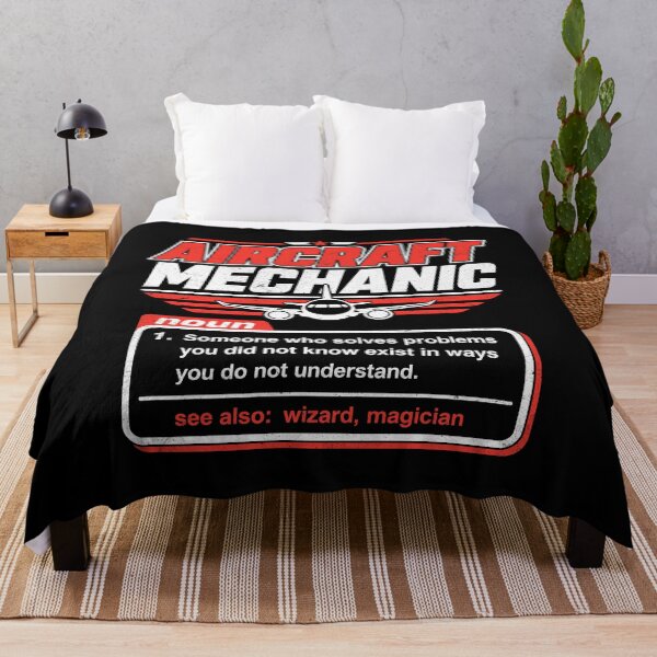 Item preview, Aircraft Mechanic Definition Airplane Technician designed and sold by Randomera.