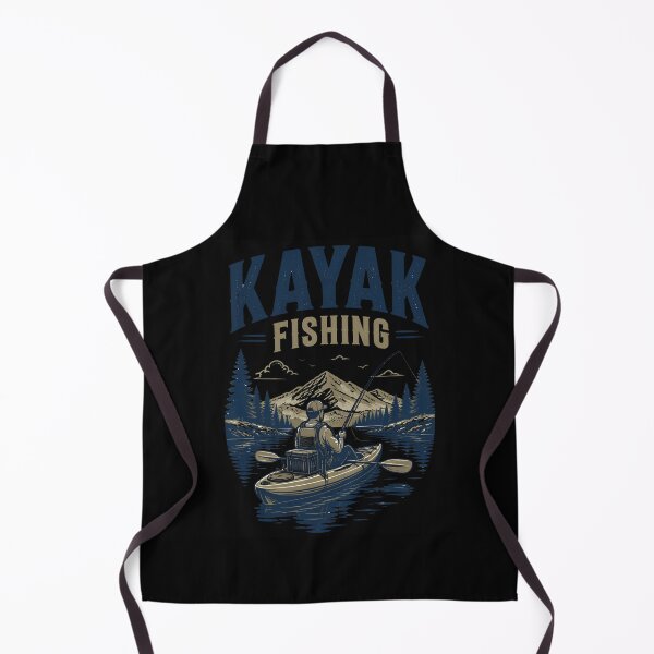 Item preview, Kayak Fishing River Rugged Typography Design designed and sold by CalmDownZone ⭐️⭐️⭐️⭐️⭐️.