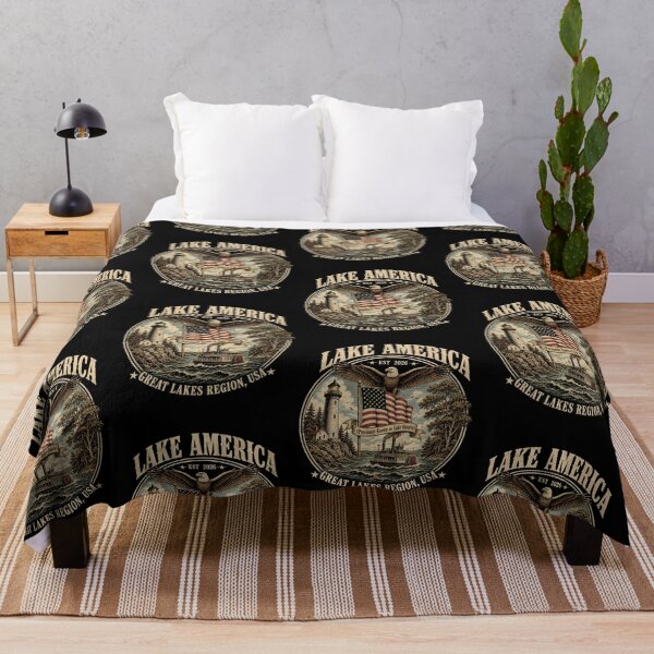Item preview, Lake America Previously Ontario Canada USA Funny Pro Trump gift designed and sold by Morbiusshop.