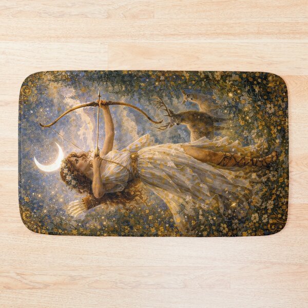 Item preview, Artemis Painting – Goddess of the Hunt, Nature and Wilderness designed and sold by GalleryKauffeld.