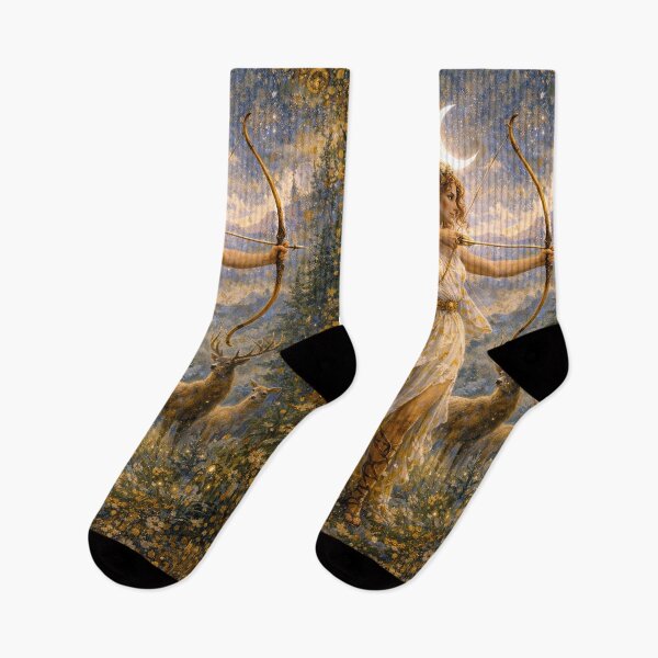 Item preview, Artemis Painting – Goddess of the Hunt, Nature and Wilderness designed and sold by GalleryKauffeld.