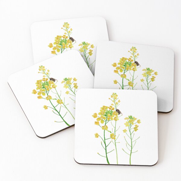 Item preview, September 8th birthday flower Field Mustard designed and sold by 366birthflower.