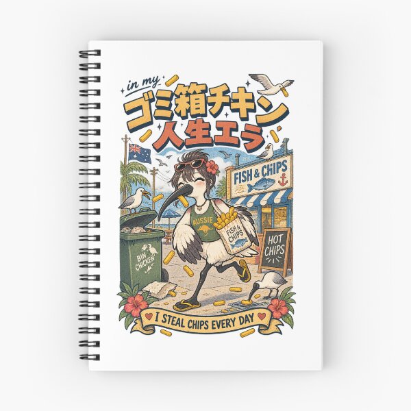 Item preview, In My Gomibako Chicken Era Bin Chicken Fish And Chips Showa Retro designed and sold by Yellowriversss.