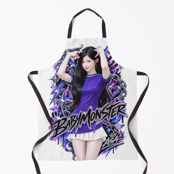 Item preview, Asa BABYMONSTER Speed Crown Chrome Illustration | Racing Core designed and sold by Valereekmerch.