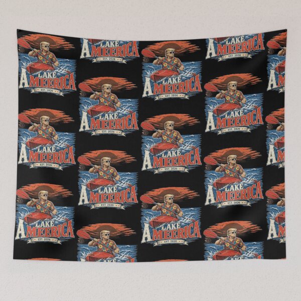 Item preview, Lake America EST 2026 Vintage Trump Patriotic USA Men Women designed and sold by Morbiusshop.