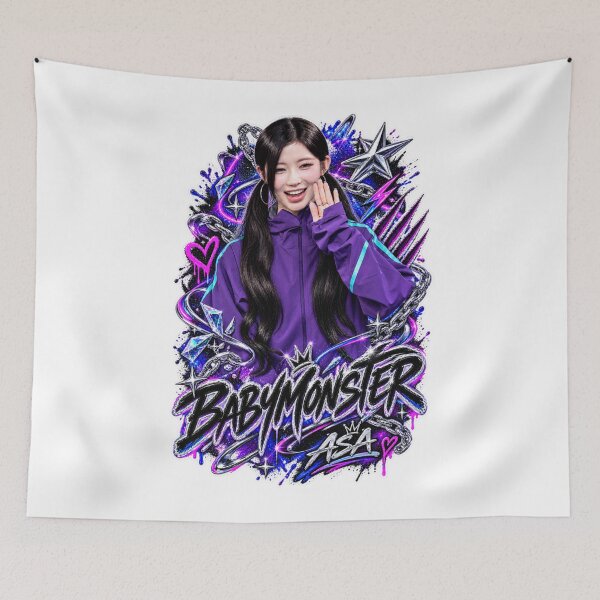 Item preview, Asa BABYMONSTER Purple Track Championship Graphic | Esports Vibe designed and sold by Valereekmerch.