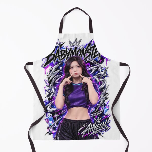 Item preview, Ahyeon BABYMONSTER Motorsport Ace Visual | Purple Speed Track designed and sold by Valereekmerch.