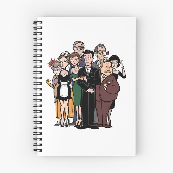 Item preview, Clue Movie Cartoon Characters designed and sold by BOGirlartcraft.