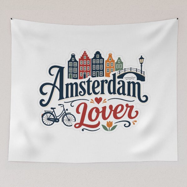 Item preview, Amsterdam Lover Dutch Travel Souvenir designed and sold by Beyond Destinations.