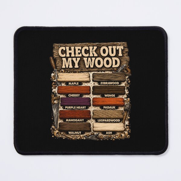 Item preview, Check Out My Wood Woodworking Carpenter Handyman designed and sold by Randomera.