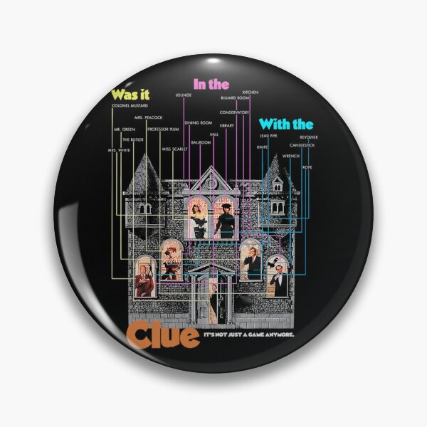 Item preview, Clue Movie Poster designed and sold by BOGirlartcraft.