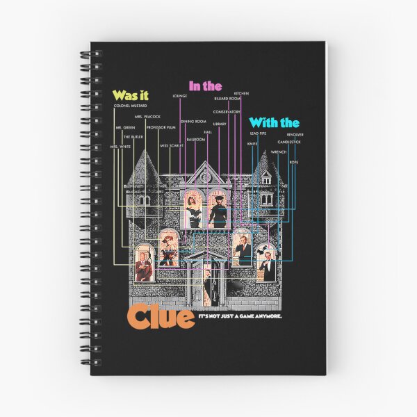 Item preview, Clue Movie Poster designed and sold by BOGirlartcraft.