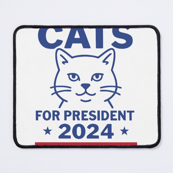Item preview, Cats for President 2024 Purr More Meow Less designed and sold by Stayfrostybro.