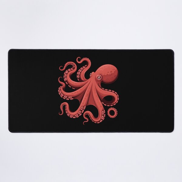 Item preview, Red Octopus Tentacles – Cute Cartoon Sea Creature Ocean Animal Marine Life T-Shirt Design designed and sold by ZyxDes.