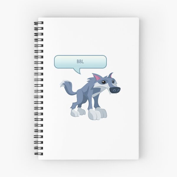Item preview, Animal Jam Default Wolf Quote bbl designed and sold by Maddkadd.