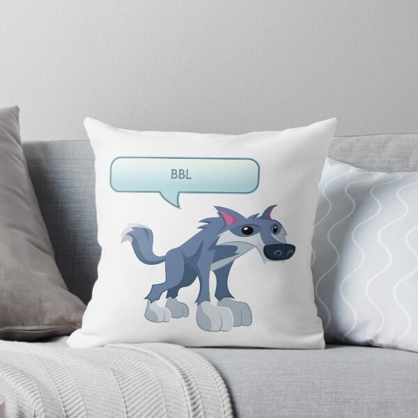 Item preview, Animal Jam Default Wolf Quote bbl designed and sold by Maddkadd.