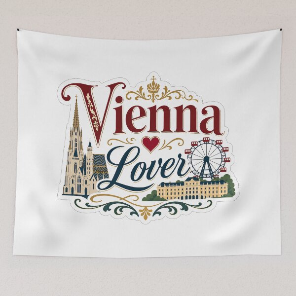 Item preview, Vienna Lover Austria Travel Souvenir designed and sold by Beyond Destinations.