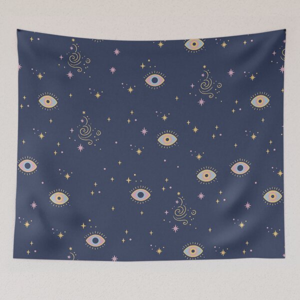 Item preview, Mystic Eyes and Retro Celestial Stars designed and sold by Pattique.