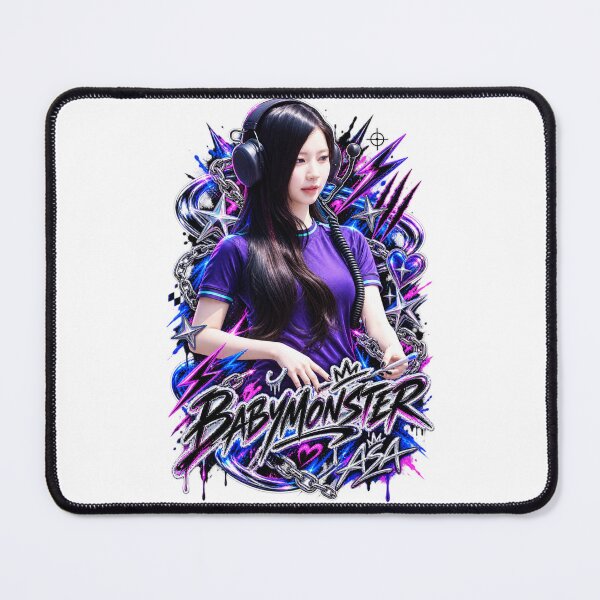 Item preview, Asa BABYMONSTER Speed Legend Purple Visual | Metallic Edition designed and sold by Valereekmerch.