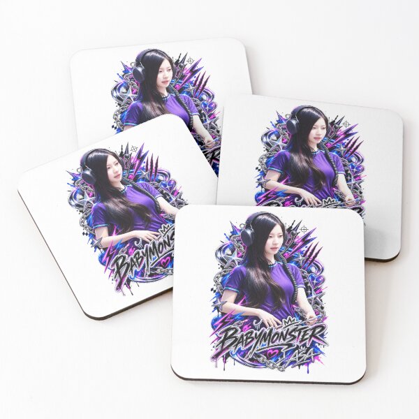 Item preview, Asa BABYMONSTER Speed Legend Purple Visual | Metallic Edition designed and sold by Valereekmerch.