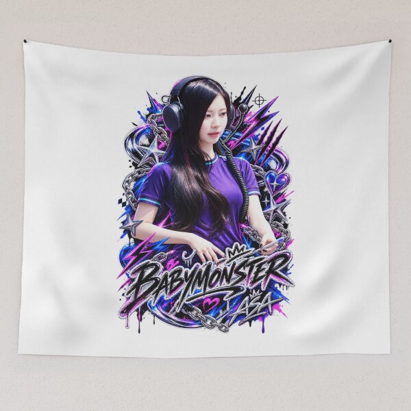 Item preview, Asa BABYMONSTER Speed Legend Purple Visual | Metallic Edition designed and sold by Valereekmerch.