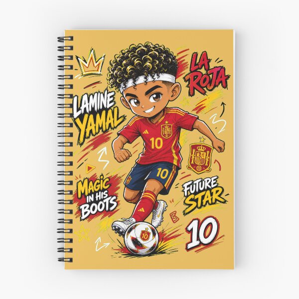 Item preview, Lamine Yamal Spain Winger Art designed and sold by Retro Arabica.