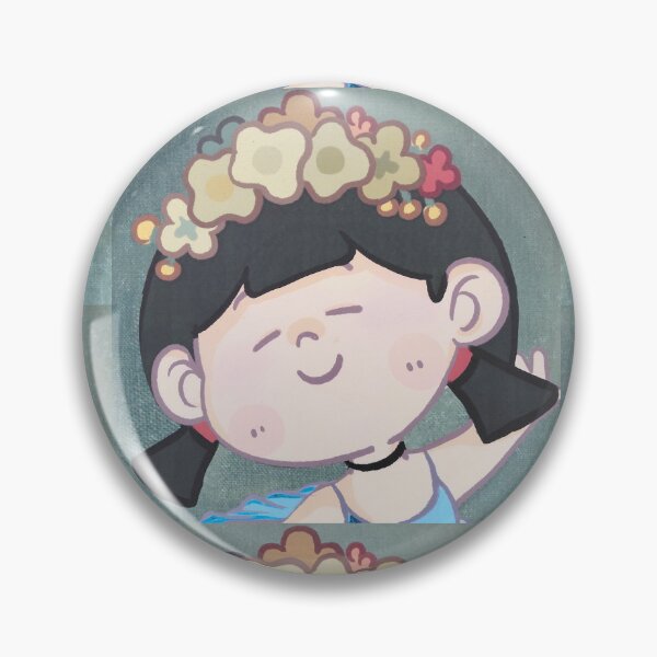 Item preview, Happy Chinese Girl with a Floral Crown designed and sold by pbchan.