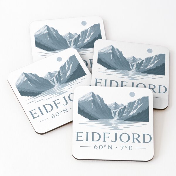 Item preview, Eiddfjord Coordinates designed and sold by ChicClicker.