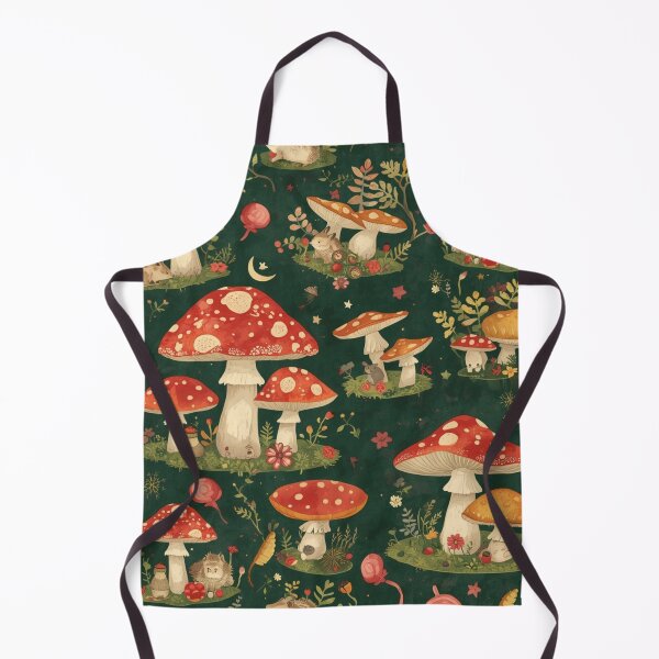 Item preview, Dark mushroom Cottagecore designed and sold by DuliDoodles.