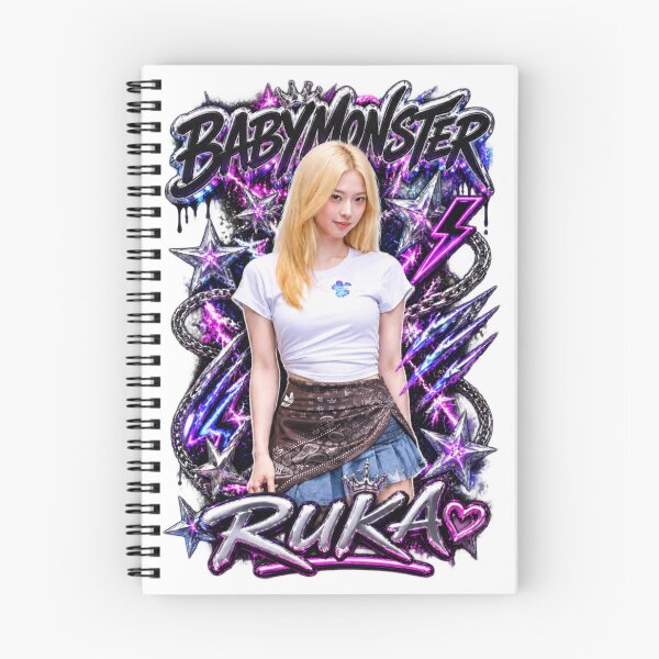 Item preview, Ruka BABYMONSTER Purple Circuit Champion Poster | Racing Look designed and sold by Valereekmerch.