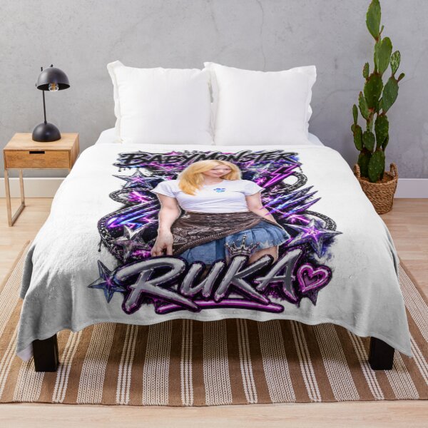 Item preview, Ruka BABYMONSTER Purple Circuit Champion Poster | Racing Look designed and sold by Valereekmerch.