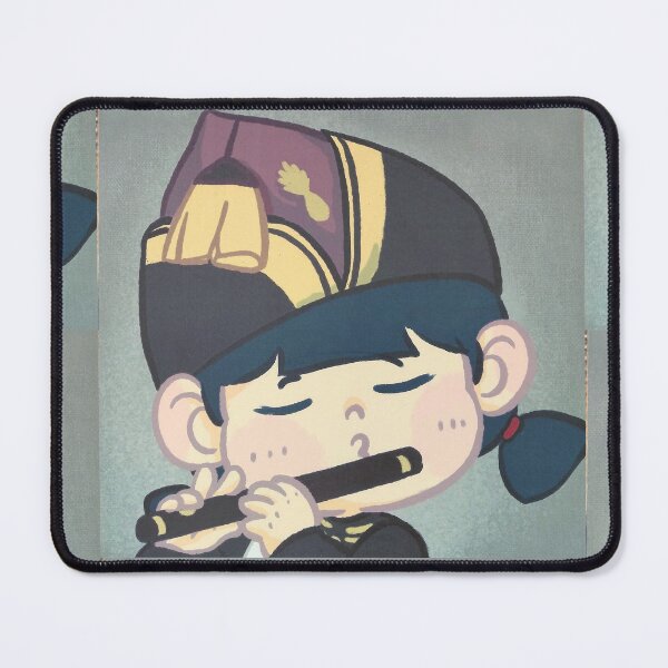 Item preview, Girl playing flute cartoon designed and sold by pbchan.