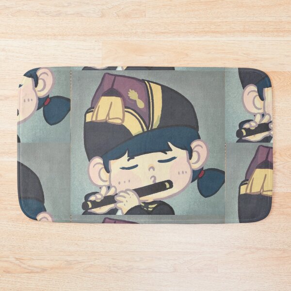 Item preview, Girl playing flute cartoon designed and sold by pbchan.