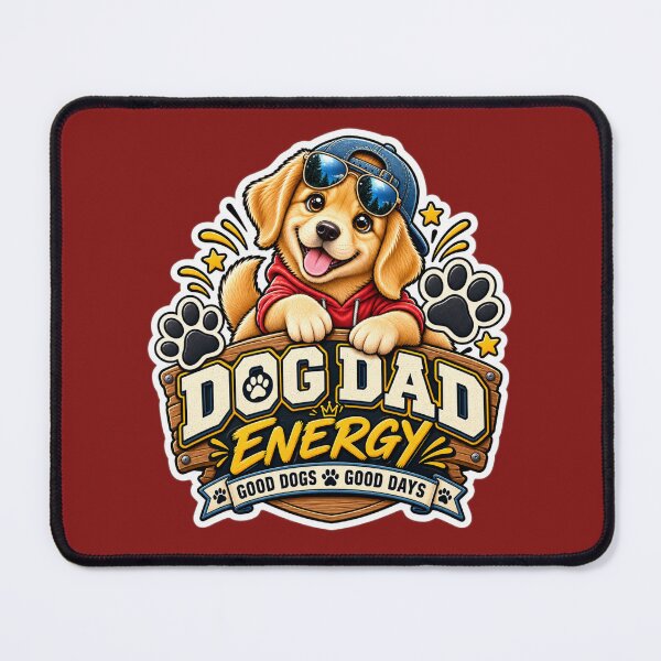 Item preview, Good Dogs Good Days Puppy Energy designed and sold by PrintBreeze.
