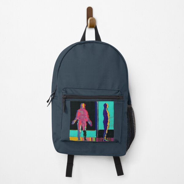 Item preview, Neon Glitch Abstract Human Silhouettes Duo designed and sold by MikZviagin.
