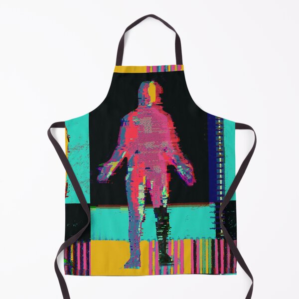 Item preview, Neon Glitch Abstract Human Silhouettes Duo designed and sold by MikZviagin.