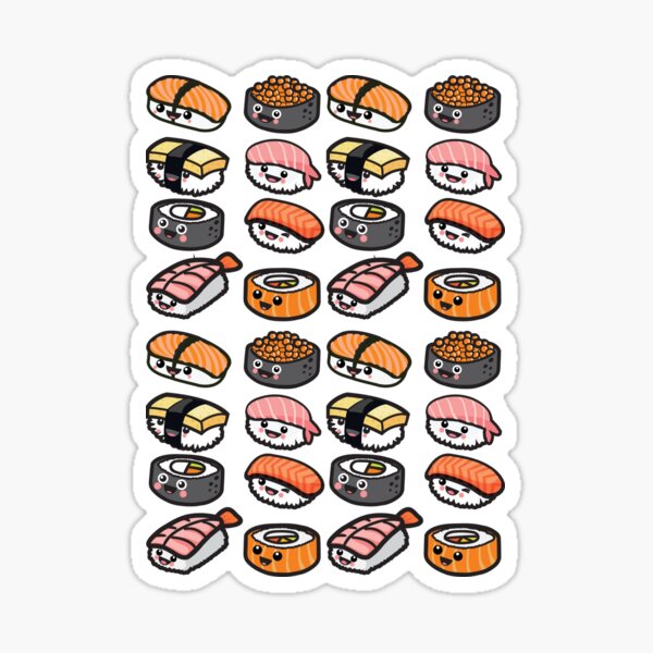 Item preview, Sushi Family! designed and sold by plushism.