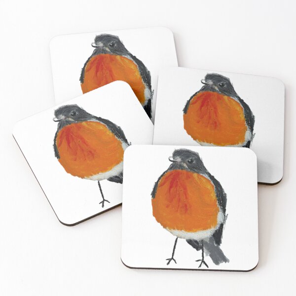 Item preview, Flame Robin designed and sold by woodland-towers.