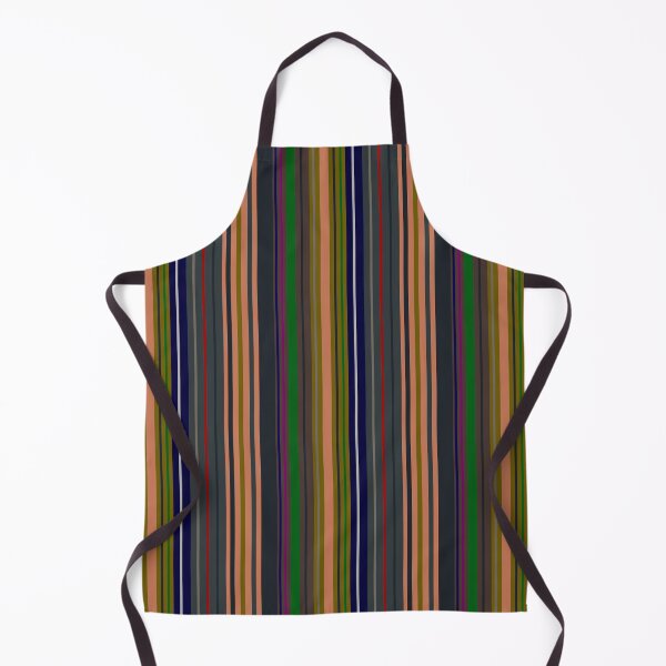 Item preview, Autumnal Moody Barcode Stripes Design  designed and sold by PatternTitan.