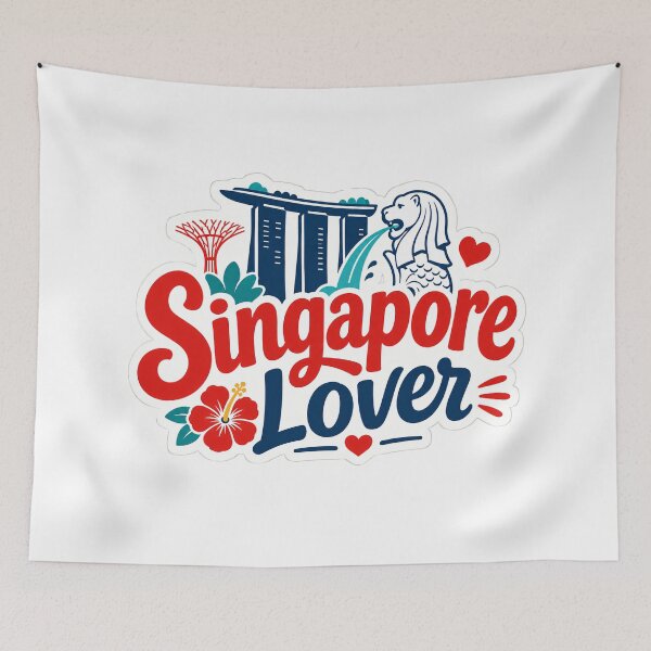 Artikelvorschau, Singapur-Reisesouvenir-Design entworfen und verkauft von Beyond Destinations.