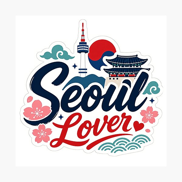 Item preview, Seoul Lover South Korea Travel Souvenir designed and sold by Beyond Destinations.